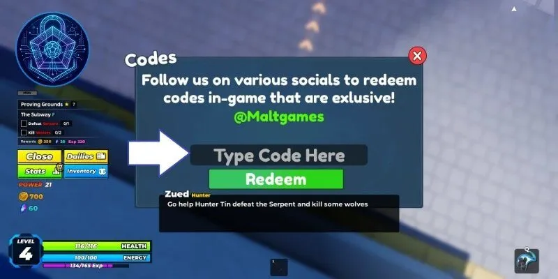 Cách nhận thêm code Solo Hunters 2026