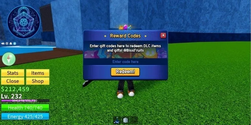 Code Blox Fruit update mới nhất 2026