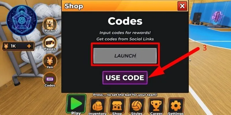 Tổng Hợp Code Volleyball Legends Mới Nhất 2026 Cập Nhật Liên Tục