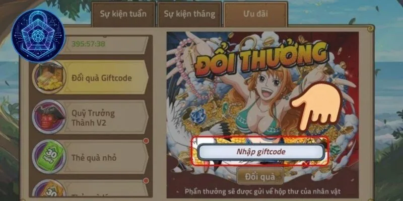 Lưu ý khi nhập code Huyền Thoại Hải Tặc
