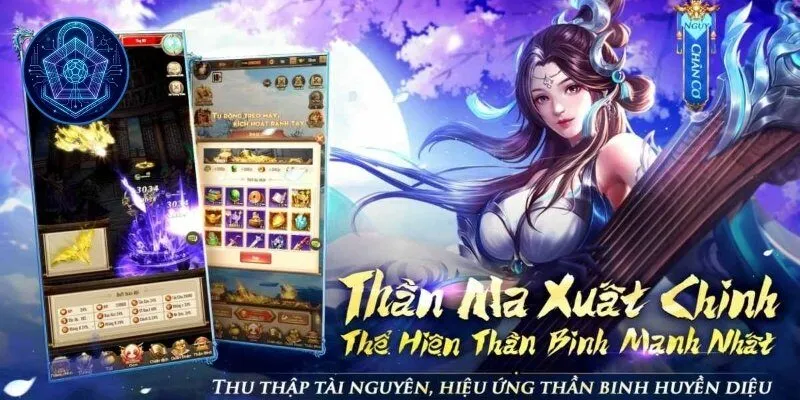 Quy trình nhập Code Thần Ma Tam Quốc Xuất Chinh