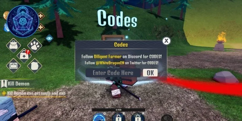 Tổng hợp bộ code Demon Soul Simulator giá trị