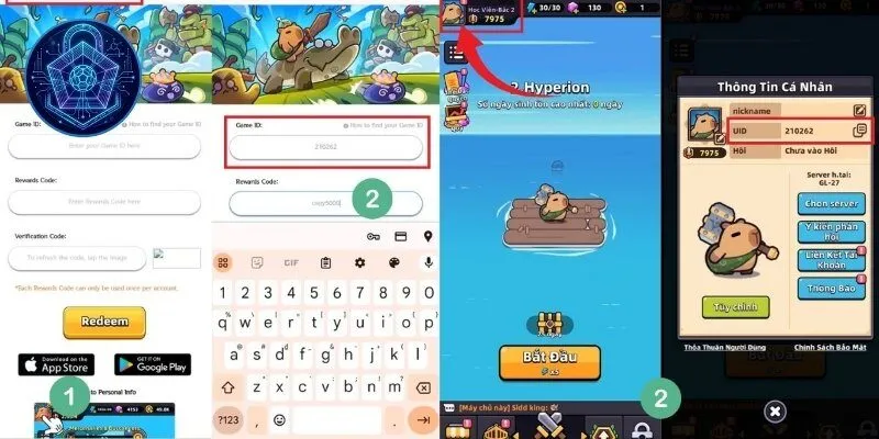 Tổng hợp code Capybara Go mới nhất 2026